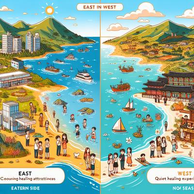 제주 동쪽과 서쪽, 매력으로 가득한 두 세계의 여행을 선택하라